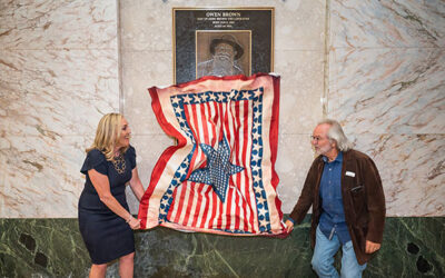 Owen Brown Plaque Unveiling at Mountain View